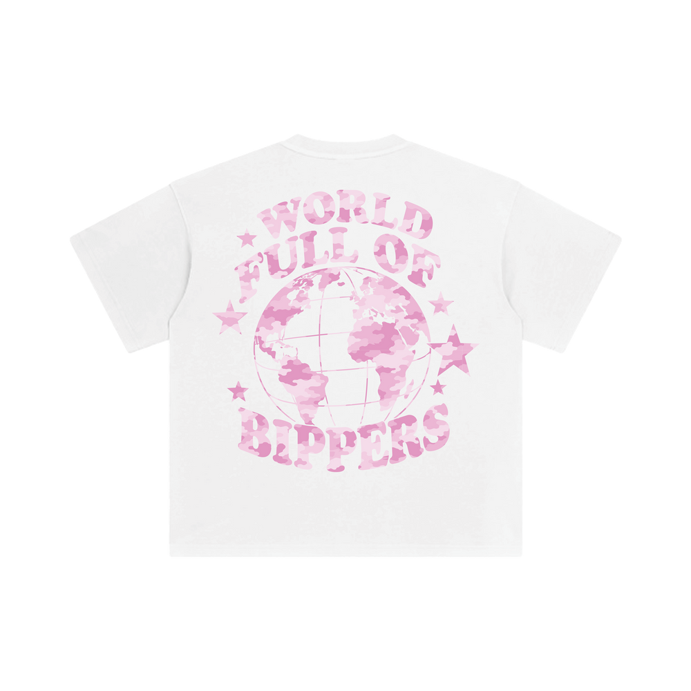 Pink Bippers Worldwide Tee view 2