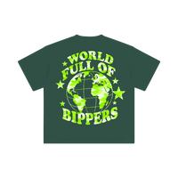 Green Bippers Worldwide Tee view 2